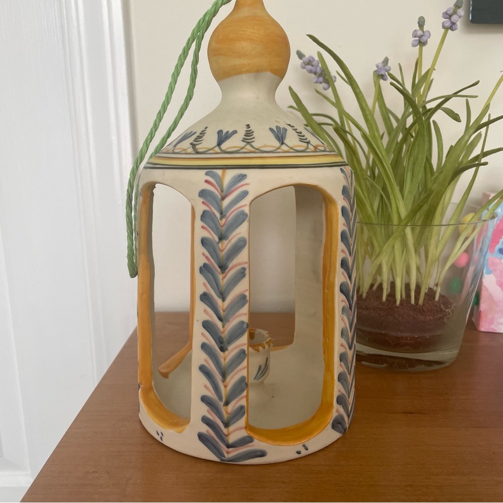 Vintage Large talavera candle holder - Picture 3 of 10